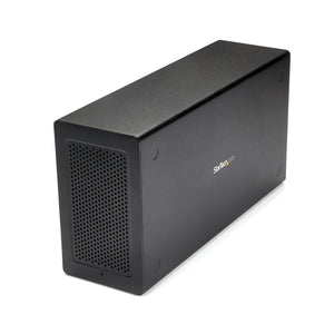 StarTech.com Thunderbolt 3 PCIe Erweiterungsgehäuse, Externes Gehäuse mit einem PCI Express Slot, PCIe Box für Laptops/D