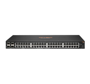 HPE Aruba Networking Aruba 6100 48G 4SFP+ Managed L3 Gigabit Ethernet (10/100/1000) 1U Schwarz