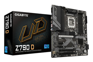 GIGABYTE Z790 D Motherboard - Unterstützt Intel Core 14. Generation CPUs, 12+1+1 Phasen Digital VRM, bis zu 7600MHz DDR5