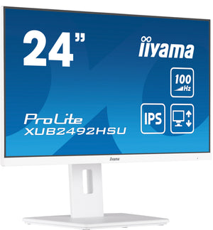 iiyama XUB2492HSU-W6 Computerbildschirm 60,5 cm (23.8") 1920 x 1080 Pixel Full HD LED Weiß