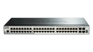 D-Link DGS-1510-52X Netzwerk-Switch Managed L3 Gigabit Ethernet (10/100/1000) 1U Schwarz