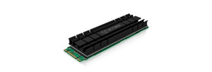 ICY BOX IB-M2HS-701, Kühlkörperset für M.2 2280 SSD, für PC/PS5, Aluminium, 5 mm dick