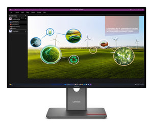 Lenovo ThinkVision P27Q-40 - LED monitor - 27" - 2560 x 1440 QHD @ 120 Hz - IPS - 350 cd/m² - 1500:1 - DisplayHDR 10 - 4