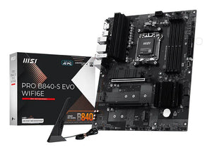 MSI Pro B840-S EVO WIFI6E AMD B840 Sockel AM5 ATX