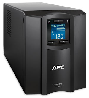 APC Smart-UPS C, Line-Interactive, 1000VA, Tower, 230V, 8x IEC C13 Ausgänge, SmartConnect, USB und serielle Kommunikation, AVR, Grafik-LCD
