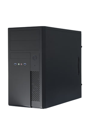Chieftec XT-01B-350GPB Computer-Gehäuse Mini Tower Schwarz 350 W