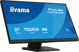 iiyama ProLite T2754MSC-B2AG Computerbildschirm 68,6 cm (27") 1920 x 1080 Pixel Full HD LED Touchscreen Multi-Nutzer Sch