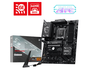 MSI B850 GAMING PRO WIFI6E Motherboard AMD B850 Sockel AM5 ATX