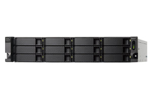 QNAP TL-R1200C-RP Speicherlaufwerksgehäuse HDD / SSD-Gehäuse Schwarz, Grau 2.5/3.5"