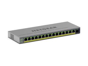 NETGEAR GS116EPP Managed L2/L3 Gigabit Ethernet (10/100/1000) Power over Ethernet (PoE) Grau