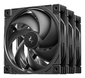 DeepCool FD12 V2 Computergehäuse Ventilator 12 cm Schwarz 4 Stück(e)
