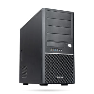 Chieftec CM-25B-OP Computer-Gehäuse Tower Schwarz