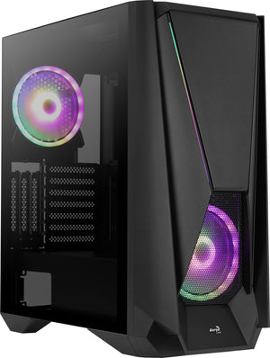Aerocool Visor Midi Tower Schwarz