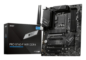 MSI PRO B760-P WIFI DDR4 Motherboard Intel B760 LGA 1700 ATX