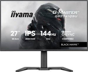 iiyama G-MASTER GB2741QSU-B1 Computerbildschirm 68,6 cm (27") 2560 x 1440 Pixel 4K Ultra HD LED Schwarz
