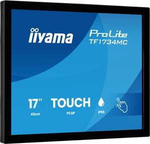 iiyama ProLite TF1734MC-B8X Computerbildschirm 43,2 cm (17") 1280 x 1024 Pixel SXGA LCD Touchscreen Tisch Schwarz
