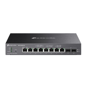 TP-Link Omada SG2210XMP-M2 Netzwerk-Switch Managed L2/L2+ 2.5G Ethernet (100/1000/2500) Power over Ethernet (PoE) Desktop-/Wandmontage Schwarz