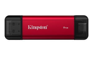 Kingston Technology 1TB Tragbare SSD mit Dual USB-A/C, bis zu 1050MB/s USB 3.2 Gen 2