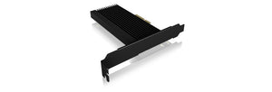 ICY BOX IB-PCI208-HS, PCIe Erweiterungskarte mit Kühlkörper, M.2 NVMe SSD zu PCIe 4.0 x4