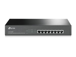 TP-Link TL-SG1008MP Netzwerk-Switch Unmanaged Gigabit Ethernet (10/100/1000) Power over Ethernet (PoE) Schwarz