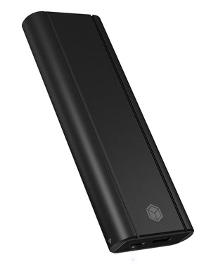 ICY BOX IB-1807MT-C31, ext. M.2 NVMe Gehäuse, Werkzeuglos, USB 3.2 Gen 2 Type-C®/Type-A, Aluminium, schwarz