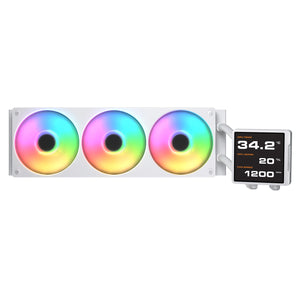 COUGAR CPU Wasserkühlung Poseidon Vistek Pro 360, ARGB, Weiß