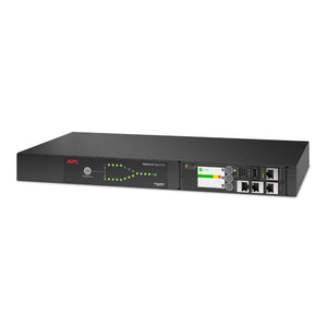 APC Netshelter Rack Automatic Transfer Switch, 1HE, 10A, 230V, C14 IN, 12 C13 OUT, 50/60Hz