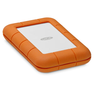 LaCie Rugged Secure Externe Festplatte 2 TB 2.5" USB Typ-C 3.2 Gen 1 (3.1 Gen 1) Orange, Weiß