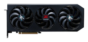 PowerColor Radeon RX 9070 XT Hellhound 16GB OC (schwarz, RDNA4, GDDR6, 3x DisplayPort, 1x HDMI)