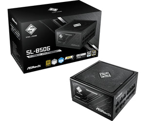 Asrock SL-850G Steel Legend Netzteil 850 W 20+4 pin ATX ATX Schwarz