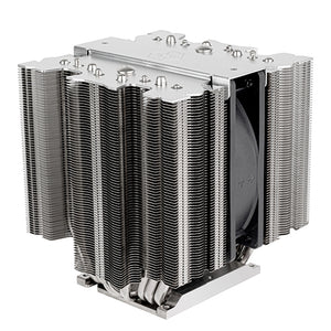 Silverstone SST-XED120S-WS Computerkühlsystem Prozessor Kühlkörper/Radiator 12 cm Silber 1 Stück(e)