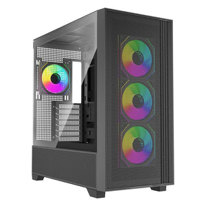 Xilence Xilent Flux Midi Tower Schwarz