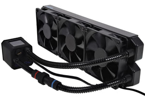 Alphacool Eisbaer 360 CPU Prozessor All-in-One-Flüssigkeitskühler 12 cm Schwarz