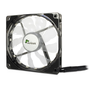 Inter-Tech L-12025 Aura Computergehäuse Ventilator 12 cm Schwarz