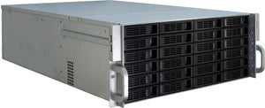 Inter-Tech 4U-4424 Rack Schwarz, Silber
