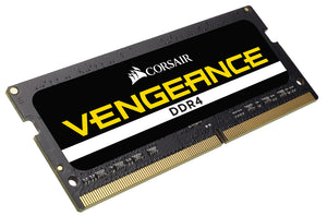 Corsair SO-DIMM 32 GB DDR4-2666 (2x 16 GB) Dual-Kit (schwarz, CMSX32GX4M2A2666C18, Vengeance)