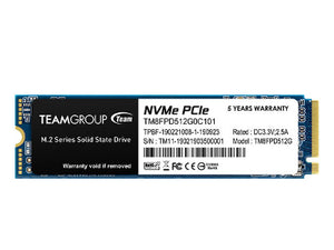 Team Group MP33 PRO 512 GB M.2 PCI Express 3.0 NVMe 3D NAND