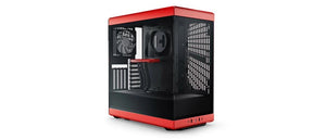 HYTE Y40 Midi Tower Schwarz, Rot