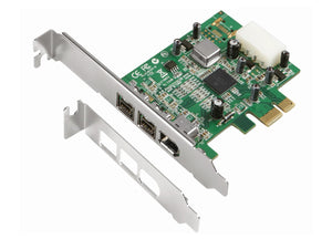 Dawicontrol DC-FW800 FireWire PCIe Hostadapter Schnittstellenkarte/Adapter IEEE 1394/Firewire