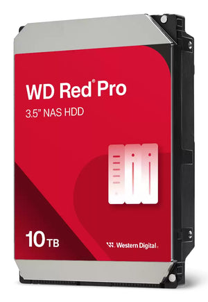 Western Digital Red Pro Interne Festplatte 10 TB 7200 RPM 512 MB 3.5" Serial ATA III