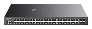 TP-Link Omada SG5452XMPP Netzwerk-Switch Managed L3 Gigabit Ethernet (10/100/1000) Power over Ethernet (PoE) Schwarz