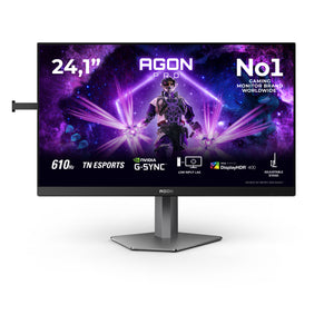 AOC G2 AG246FK6 Computerbildschirm 61,2 cm (24.1") 1920 x 1080 Pixel Full HD LED Schwarz, Grau