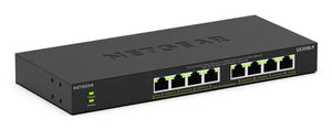 NETGEAR GS308LP Unmanaged Gigabit Ethernet (10/100/1000) Power over Ethernet (PoE) Desktop Schwarz