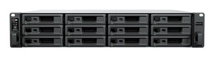 Synology RackStation RS2423RP+II NAS Rack (2U) AMD Ryzen V1780B 8 GB DDR4 0 TB DiskStation Manager Schwarz