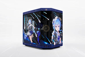 HYTE Y70 Hoshimachi Suisei (blau, Tempered Glass)