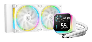 DeepCool LQ240 White Prozessor Flüssigkeitskühlung 12 cm Weiß 1 Stück(e)