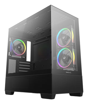 DeepCool CG380 3F Midi Tower Schwarz