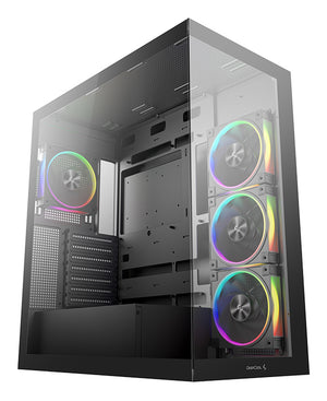 DeepCool CG580 4F V2 Midi Tower Schwarz