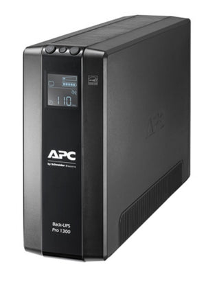 APC Back UPS Pro BR 1300 VA, 8 Ausgänge, AVR, LCD-Schnittstelle