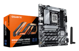 GIGABYTE B860 DS3H WIFI6E Mainboard - Intel Core Ultra CPUs, 8+1+2+2 Phasen VRM, bis zu 9066MHz DDR5, 1xPCIe 5.0 + 1xPCI